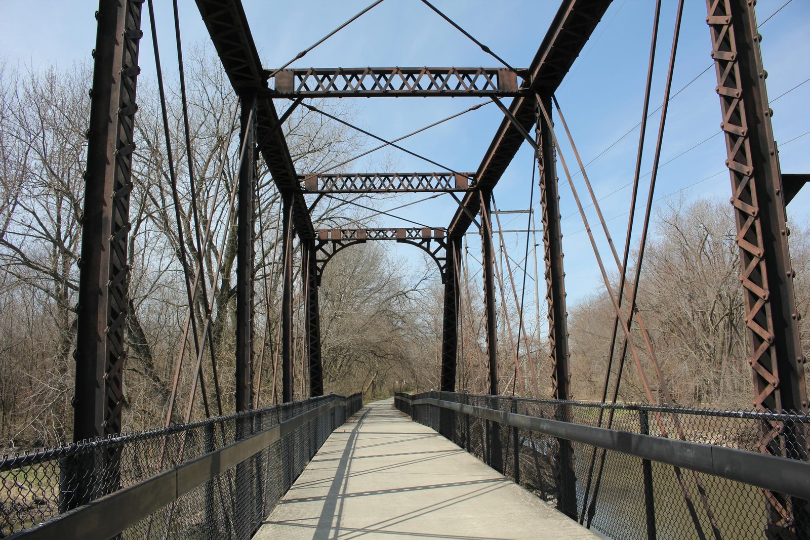 Inside west span (span #4)